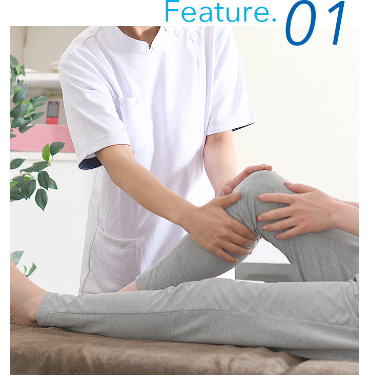 怪我をする前の「予防」に力を入れています